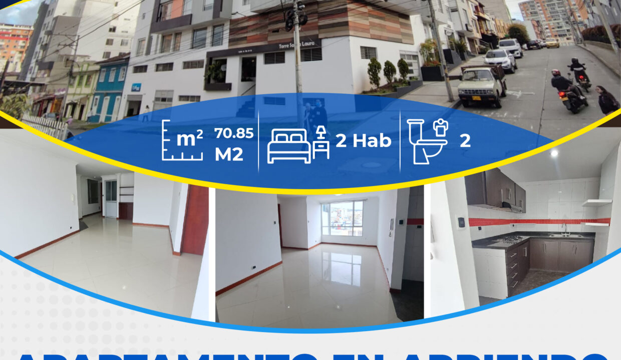 APARTAMENTO EN ARRIENDO TORRE SANTA LAURA 28 07 2024