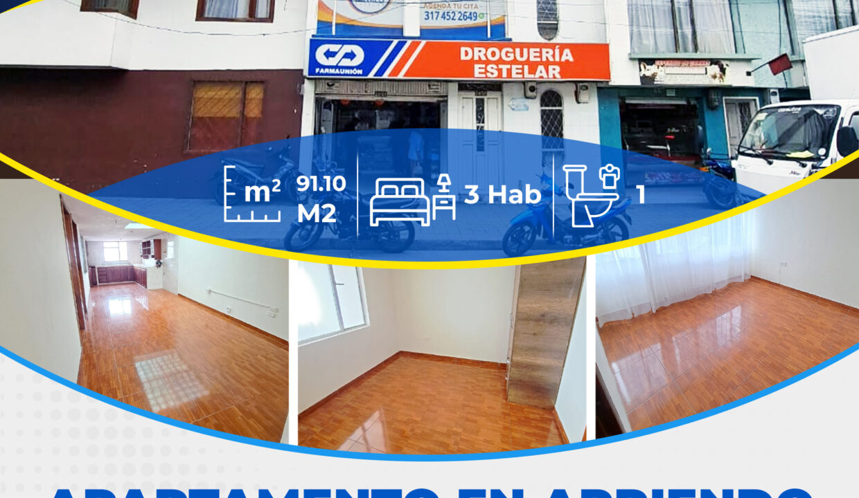 APARTAMENTO EN ARRIENDO BARRIO TAMASAGRA 28 11 2024