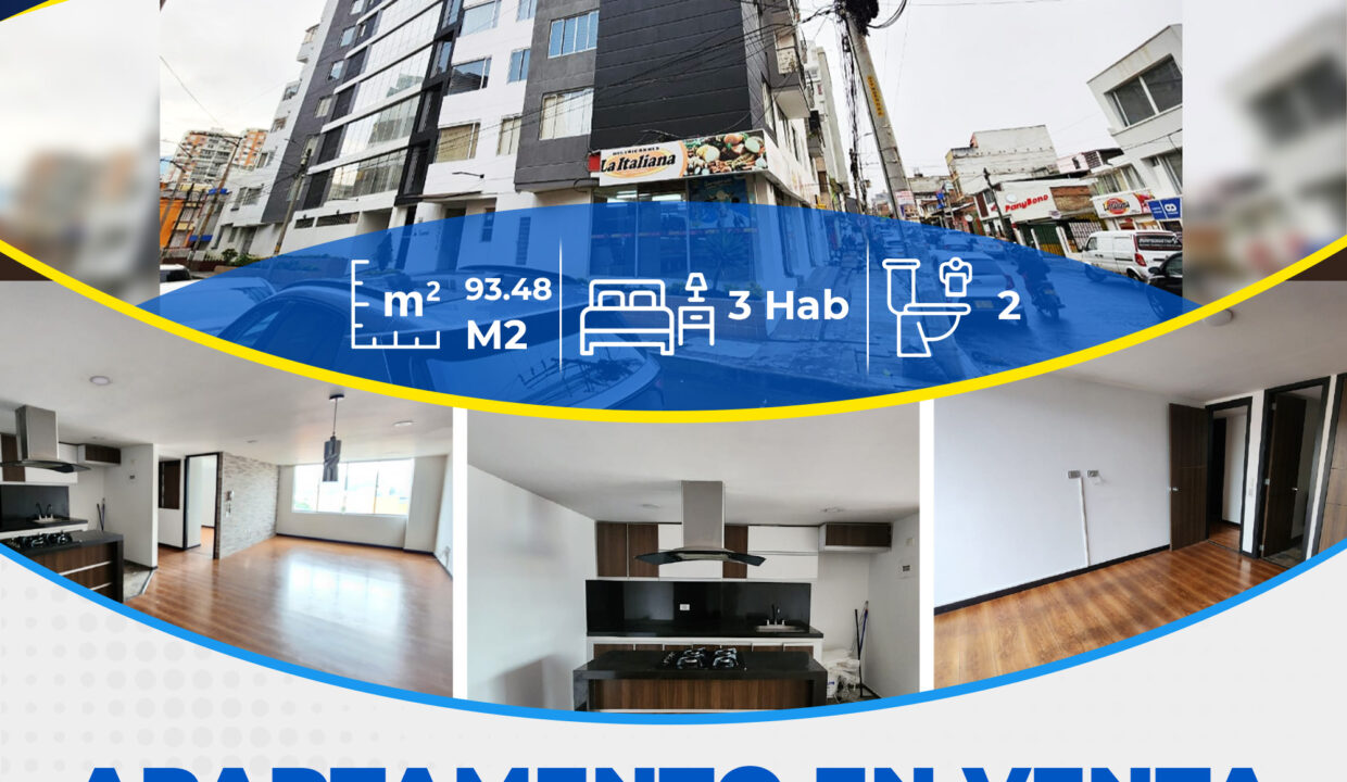 APARTAMENTO EN VENTA EDIFICIO SAN GERARDO, BARRIO LAS MARGARITAS 22 02 2025