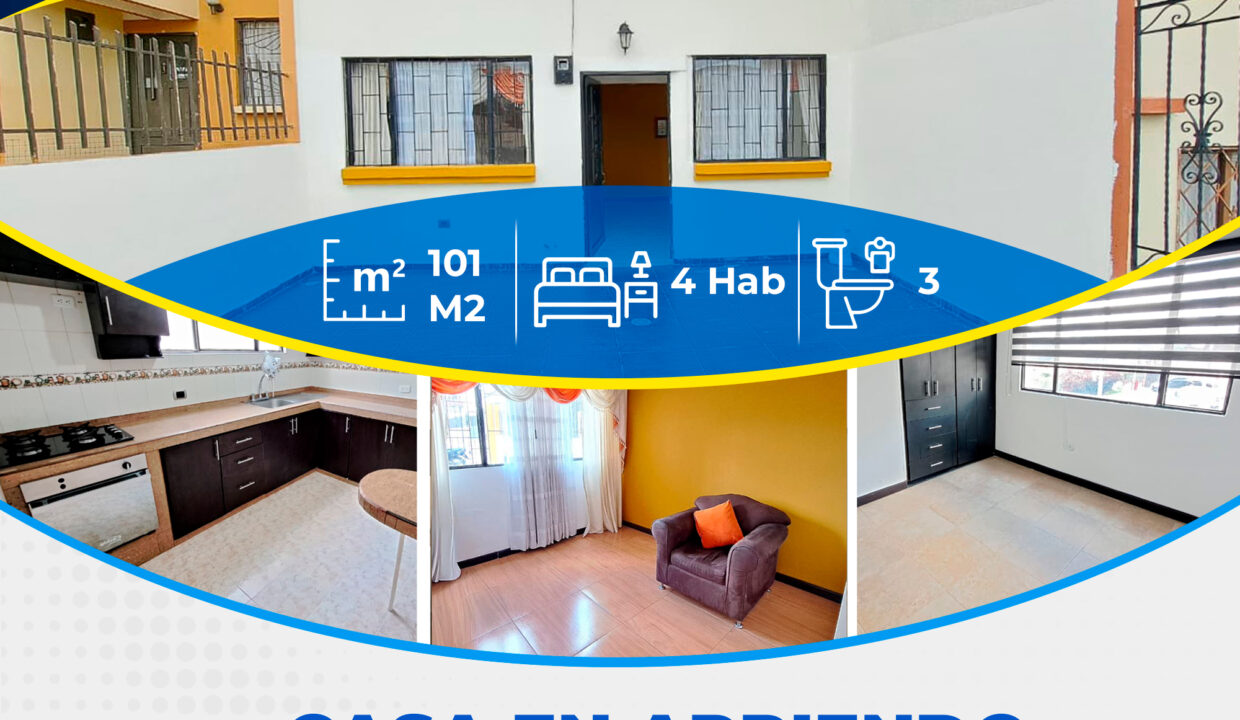 CASA EN ARRIENDO