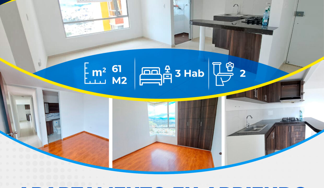 🏡 APARTAMENTO EN ARRIENDO – CONDOMINIO BOSQUE DE LA COLINA 🎯