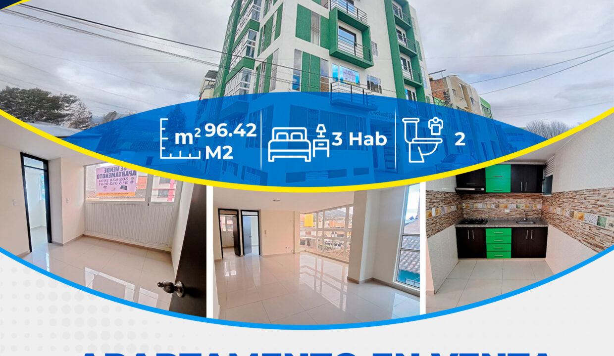 🏢 #APARTAMENTO EN #VENTA – EDIFICIO NATURAL GREEN, BARRIO SAN JOSÉ OBRERO 🏢
