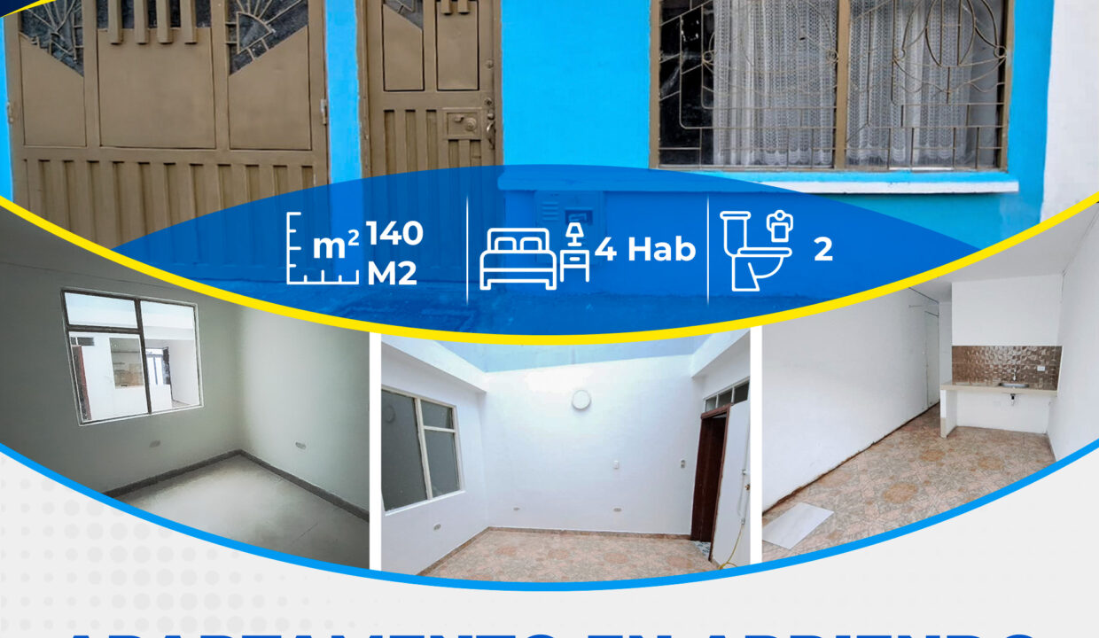 🏡 APARTAMENTO EN ARRIENDO – BARRIO CHILE ✨