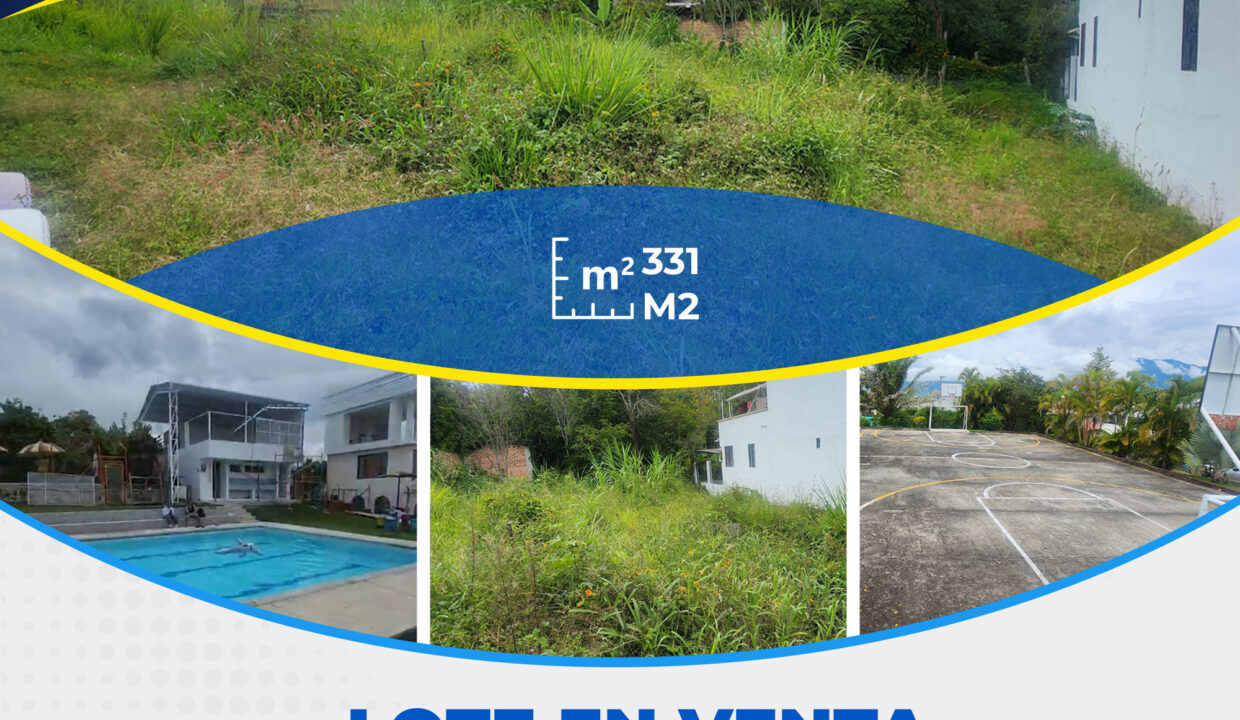 🌿 LOTE EN VENTA – CONDOMINIO HABITACIONAL MARGARITA CHACHAGÜÍ