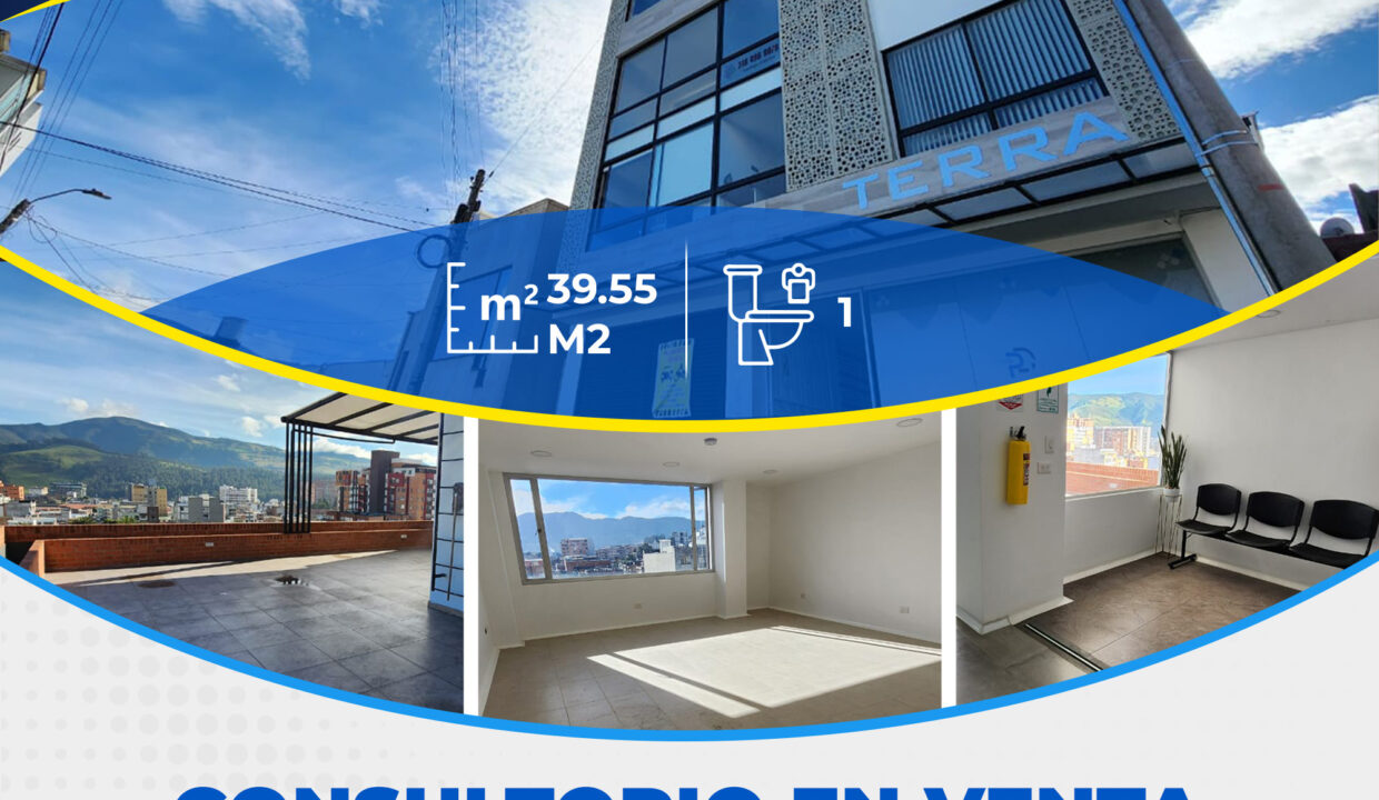 🏥 CONSULTORIO EN VENTA – EDIFICIO TERRA ✨