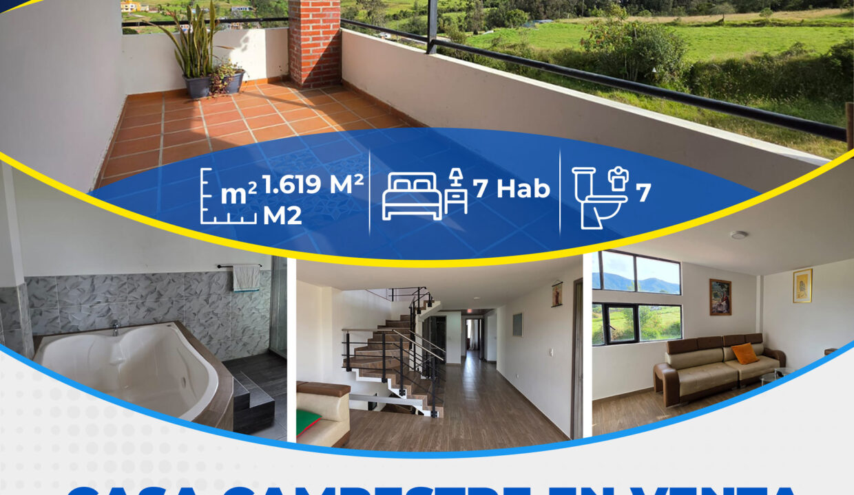 🏡 CASA CAMPESTRE EN VENTA – CORREGIMIENTO SAN FERNANDO VEREDA CARACOLITO