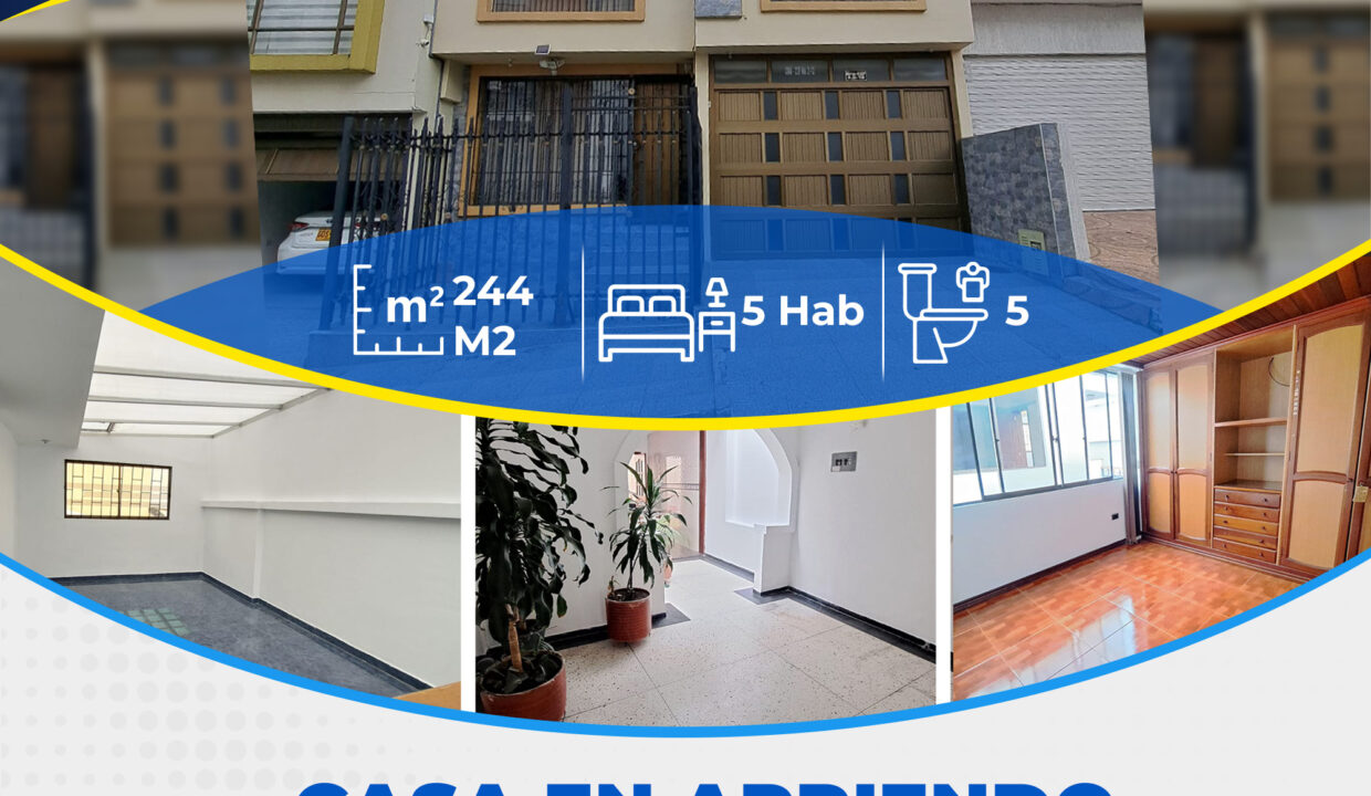 🏡 CASA EN ARRIENDO – BARRIO CAPUSIGRA ✨