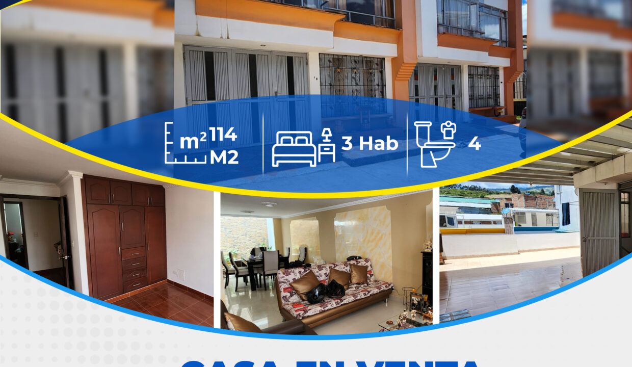 🏡 CASA EN VENTA – CONJUNTO ALTO BELLO (VÍA A OBONUCO) ✨